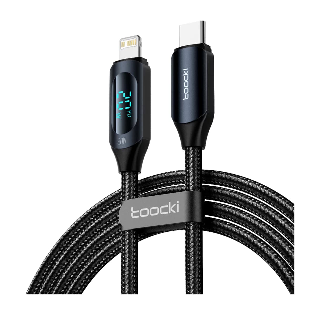 کابل تایپ سی به لایتنینگ توکی مدل TQ-X03 طول 1 متر