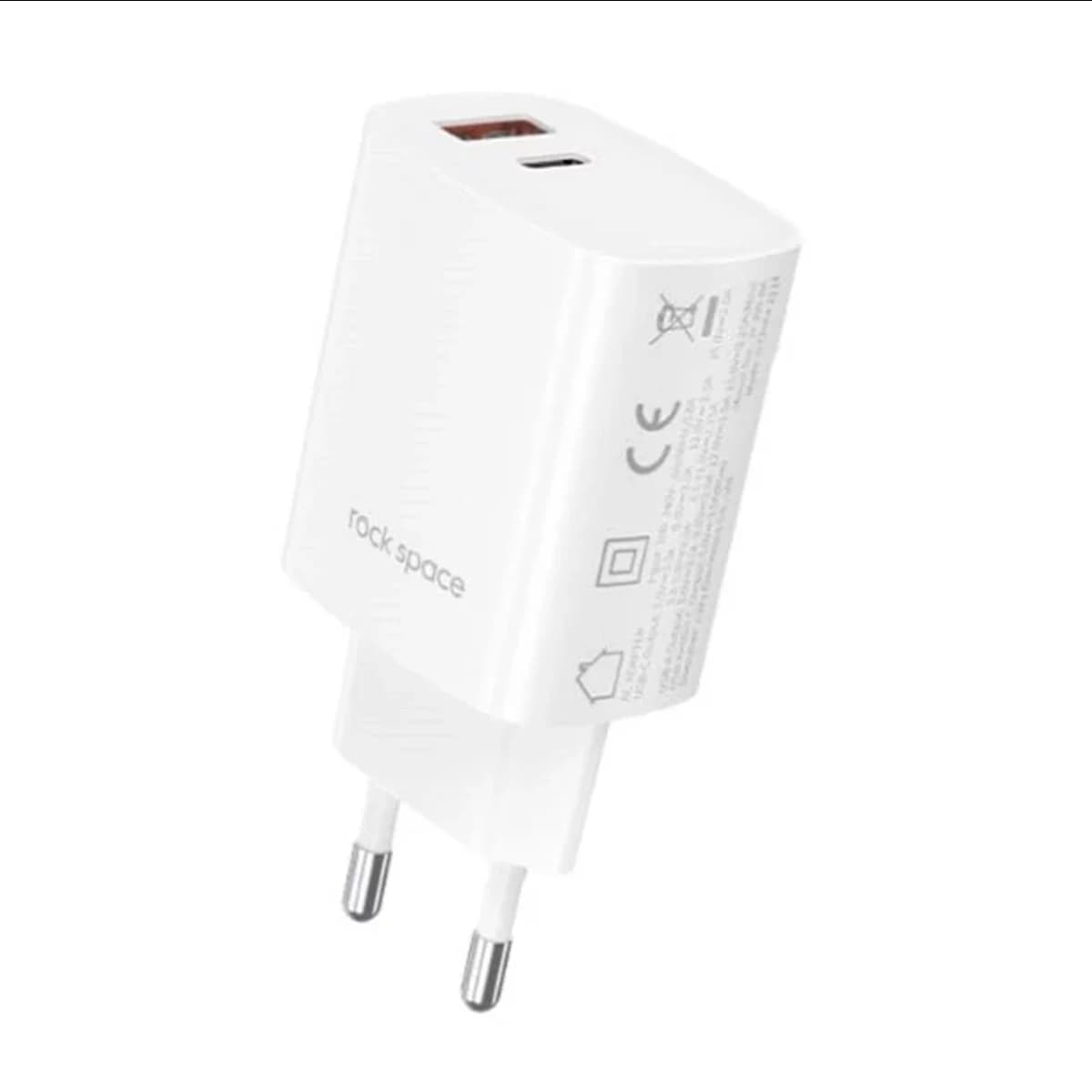 شارژر دیواری راک اسپیس مدل T51 توان 30 وات