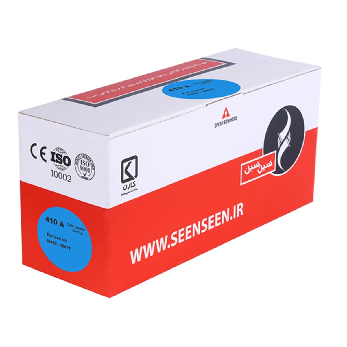 کارتریج سین سین طرح HP 410A آبی