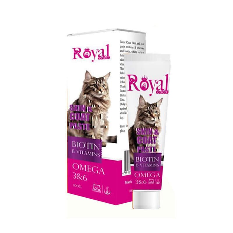 خمیر تقویت پوست و مو گربه رویال کوکو وزن 100 گرم