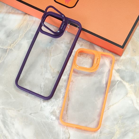 قاب شفاف استندشو Iphone 13 Pro Max