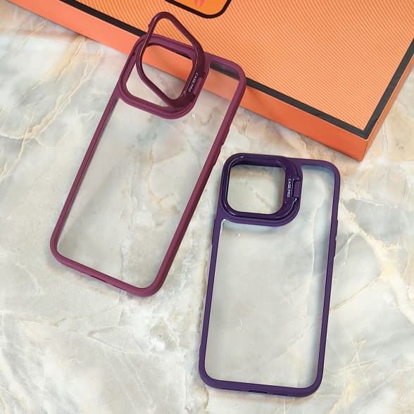 قاب شفاف استندشو Iphone 14 Pro Max