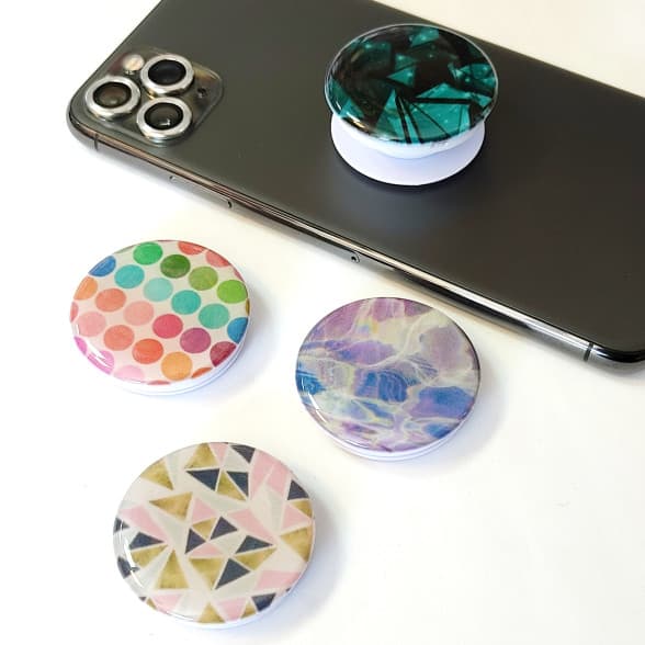 پاپ سوکت براق طرح هندسی