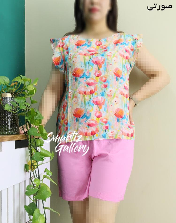 ست تاپ شلوارک هلیا