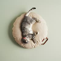 تشک دایره سگ گربه کاراجاهوم Marley بژ