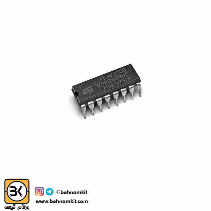 ای سی امپلی فایر TEA2025 2+2W