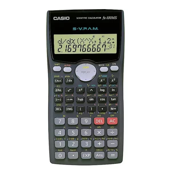 ماشین حساب کاسیو fx-100ms کد 113367