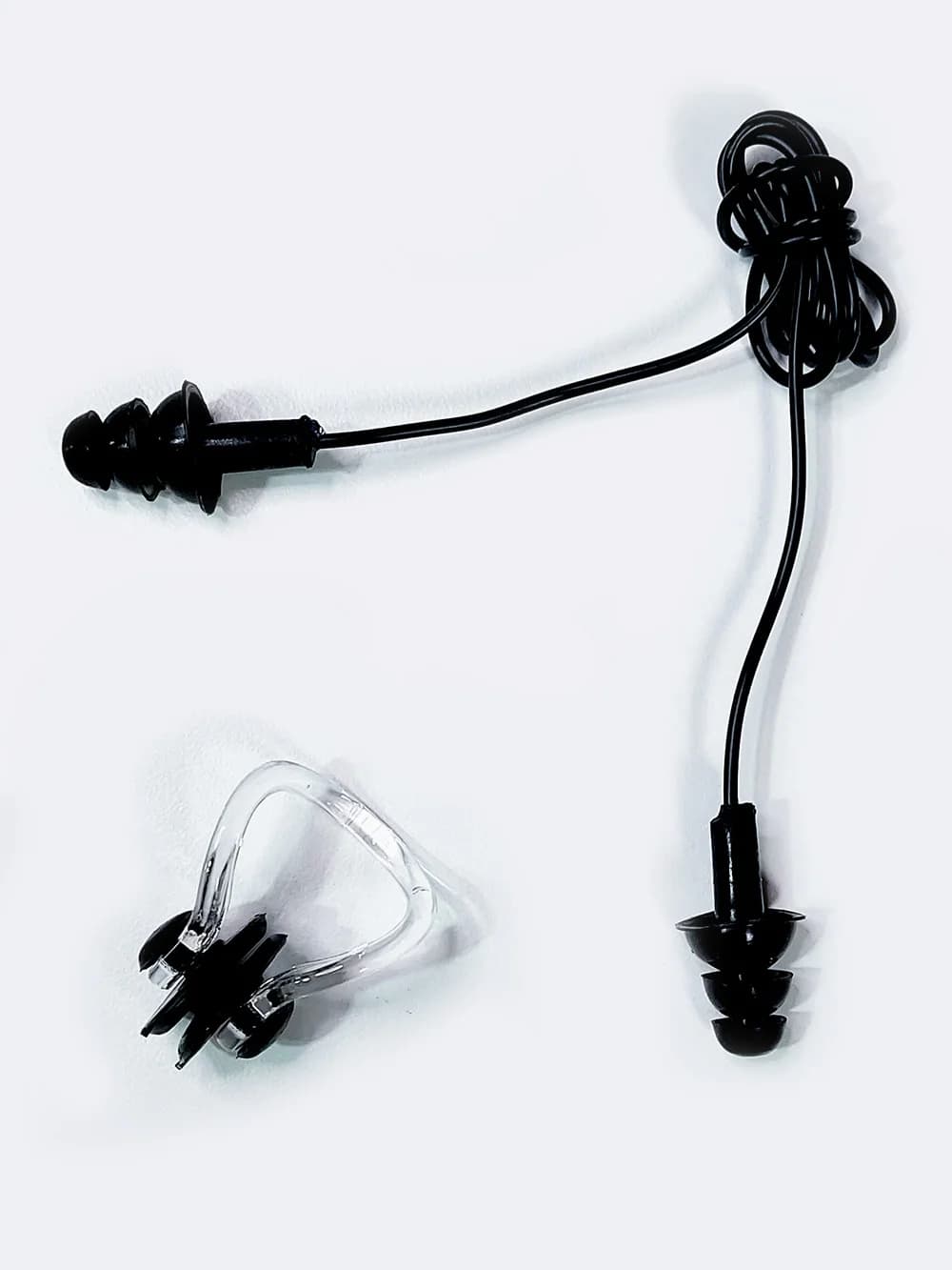 گوشگیر و دماغگیر استخر با بندهای چسبیده گوشکیر کانکوئست ( Qonquest ) مشکی