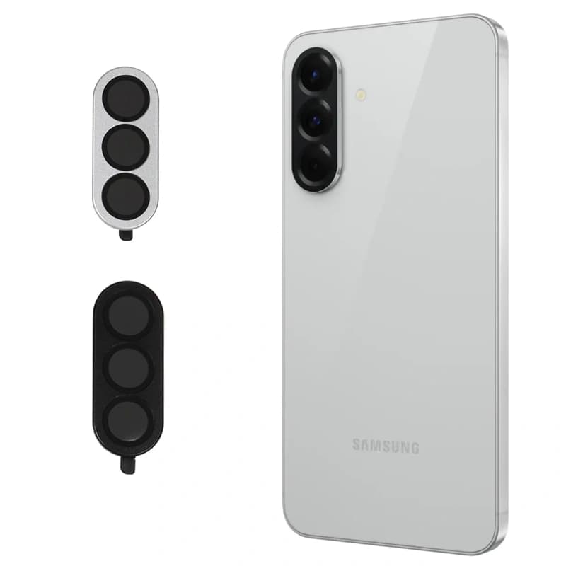 محافظ لنز دوربین Samsung Galaxy A26 رینگی مدل شیشه ای آلومینیومی