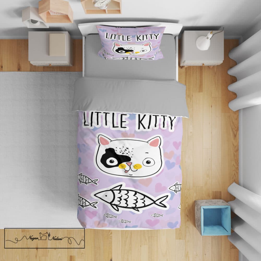 روتختی کودک طرح کارتونی گربه کد 150000