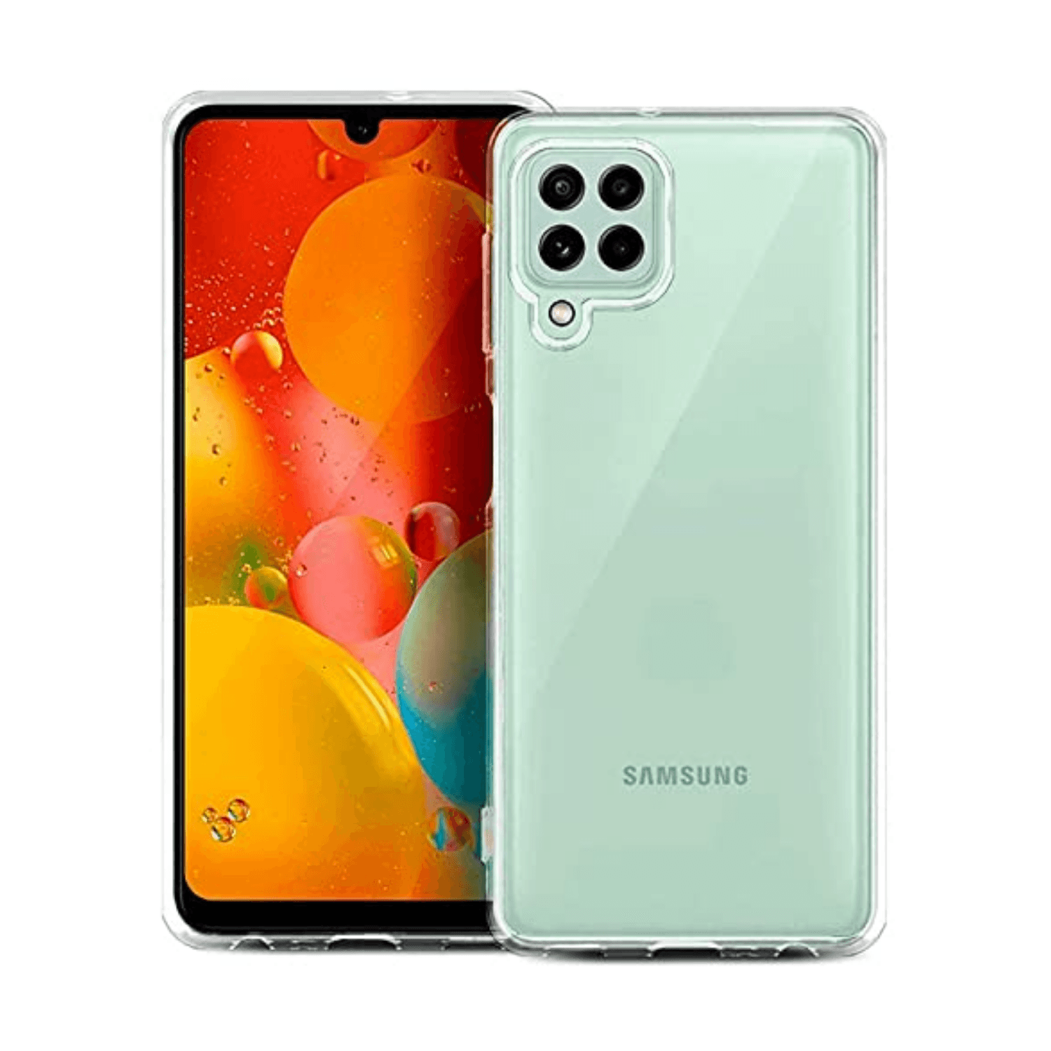 قاب گوشی سامسونگ Galaxy M12 مدل ژله ای شفاف