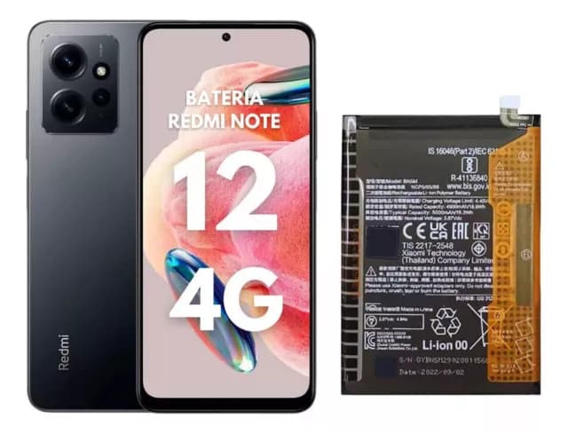 باتری اصلی گوشی شیائومی Note 12 4G با مدل فنی BN5M