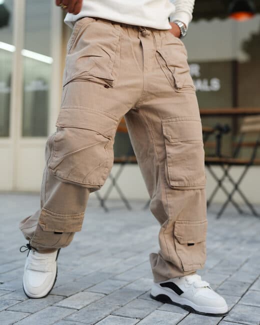شلوار کارگو جلو جیب