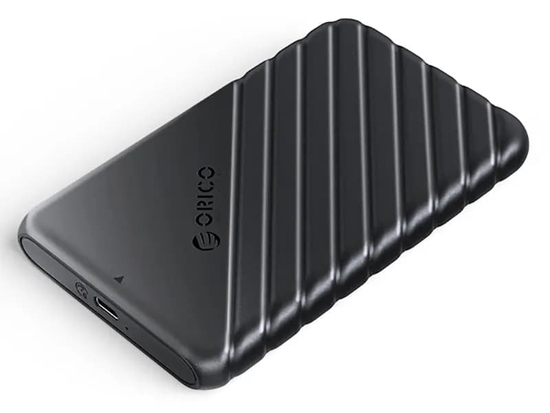 باکس هارد 2.5 اینچی اوریکو با رابط خارجی تایپ سی ORICO 2.5 inch 25PW1-C3 USB3.1 Gen1 Type-C Hard Drive Enclosure
