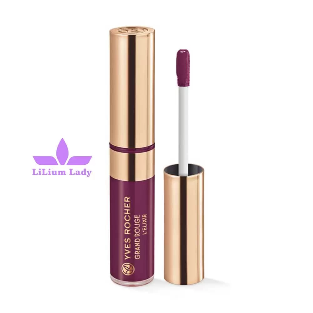 رژ لب مایع ایوروشه شماره ۱۰۶ ارغوانی تیره