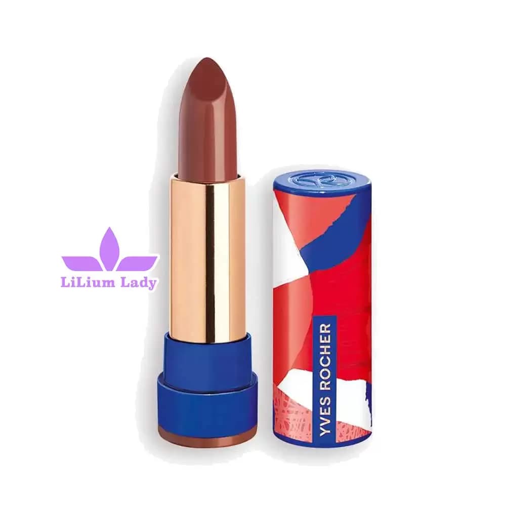 رژ لب مرطوب کننده ایوروشه قهوه ای اخرایی شماره ۲۵