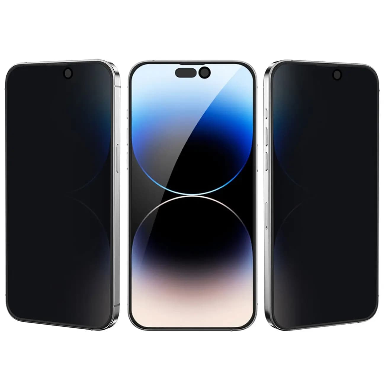 گلس پرایوسی آیفون 15 پرو 3 بعدی گرین GN3DSPY15PBK