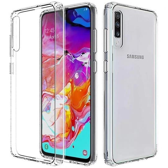 قاب گوشی سامسونگ Galaxy A50 مدل ژله ای شفاف