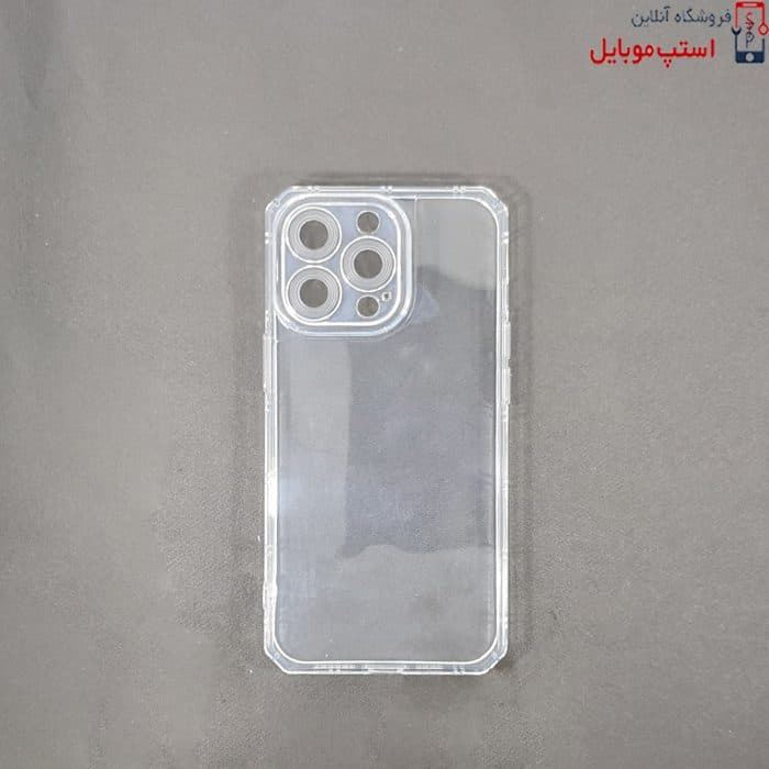 قاب آیفون 12 پرو – iPhone 12 Pro مدل شفاف پشت طلقی