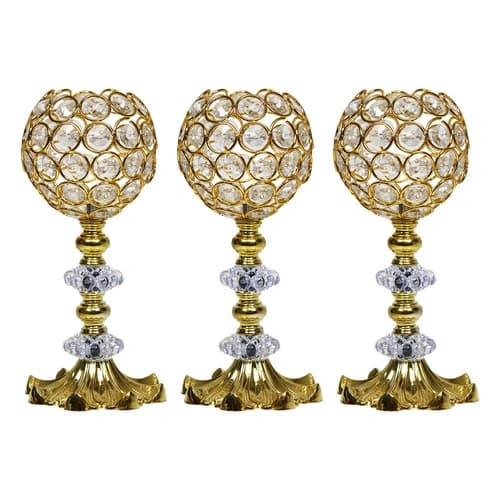 جاشمعی مدل الماسی کد 30 بسته 3 عددی