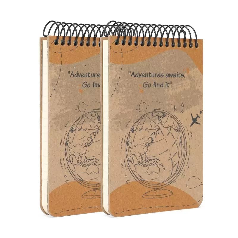 دفتر جلد کرافت A6 گلوب (GLOBE) – توگو