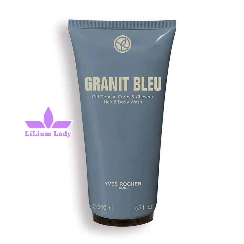 شامپو سر و بدن مردانه گرانیت بلو ایوروشه