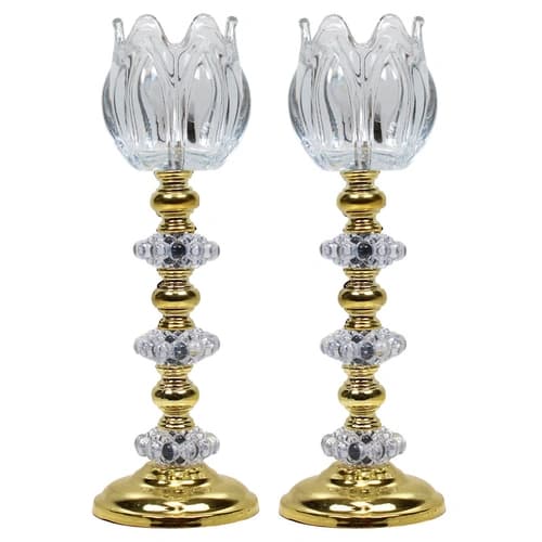 جاشمعی مدل لاله اشکی کد 55 بسته 2 عددی