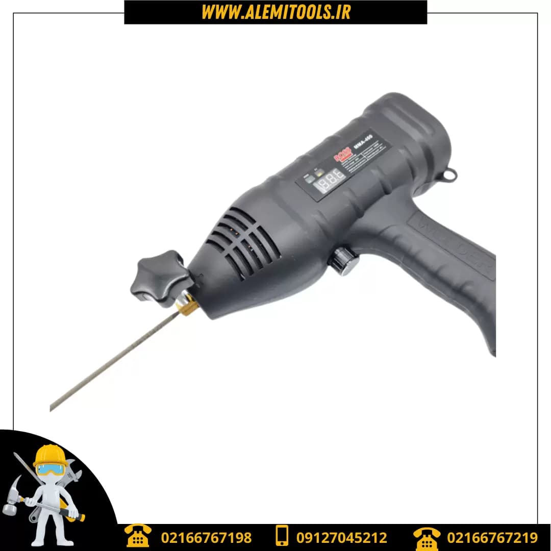 دستگاه جوش تفنگی 400 آمپر باس مدل MMA-400gun