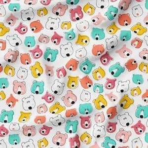 پارچه مخمل روتختی طرح گل و برگ کد 5012403