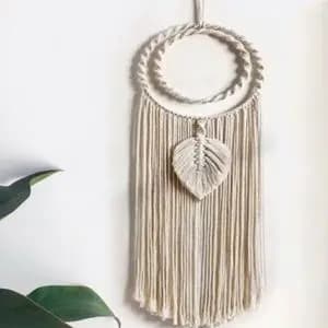 دیوار کوب مکرومه مدل دریم کچر