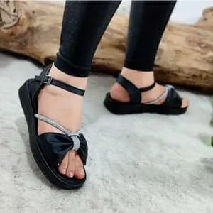 صندل تابستانه زنانه دخترانه نگین ثابت شیک.پاخور عالی