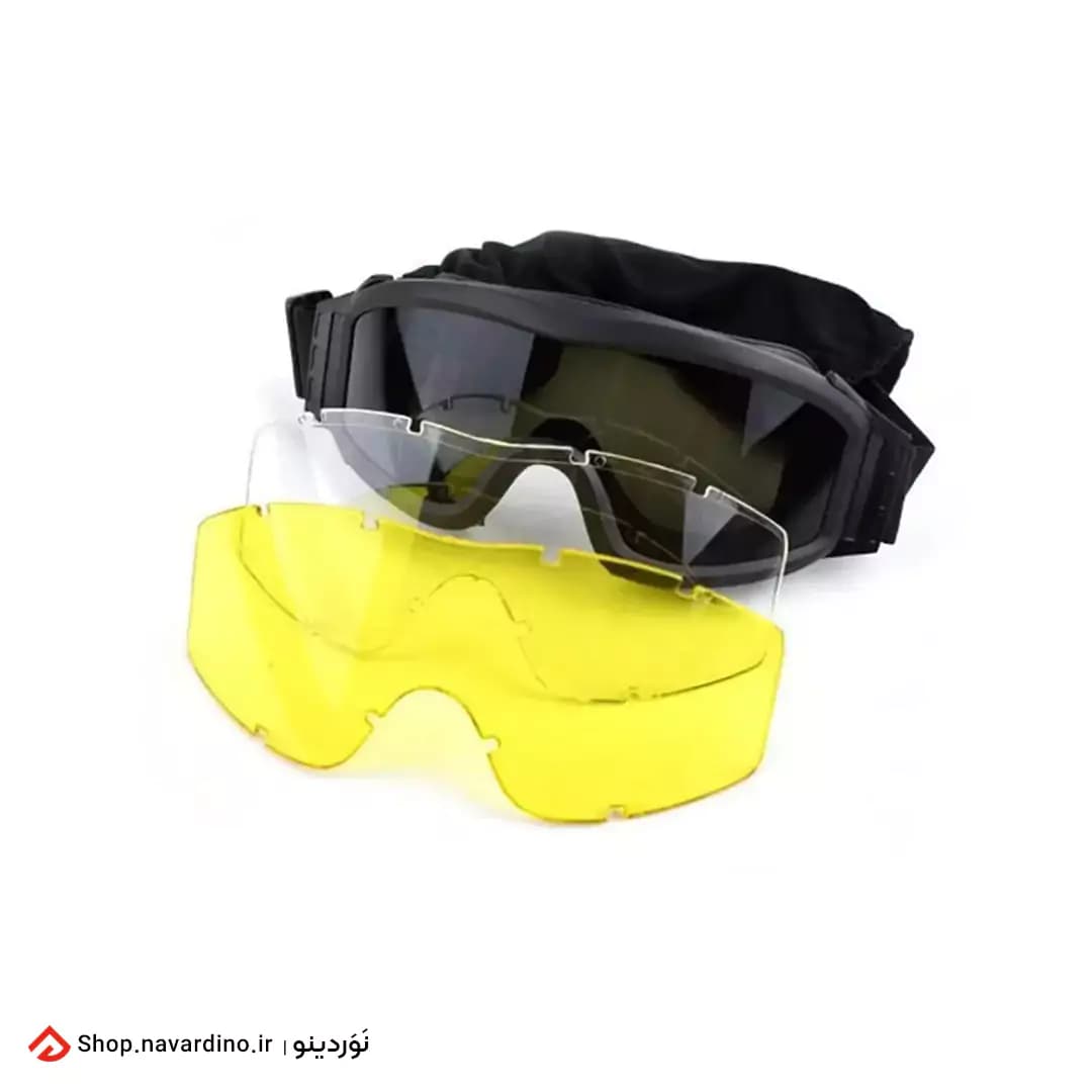 عینک طوفان 3 لنزه تاکتیکال