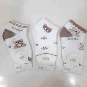 پکیج 3 عددی جوراب مچی بچگانه تدی