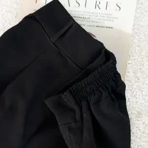 شلوار مام پاکتی پرنی