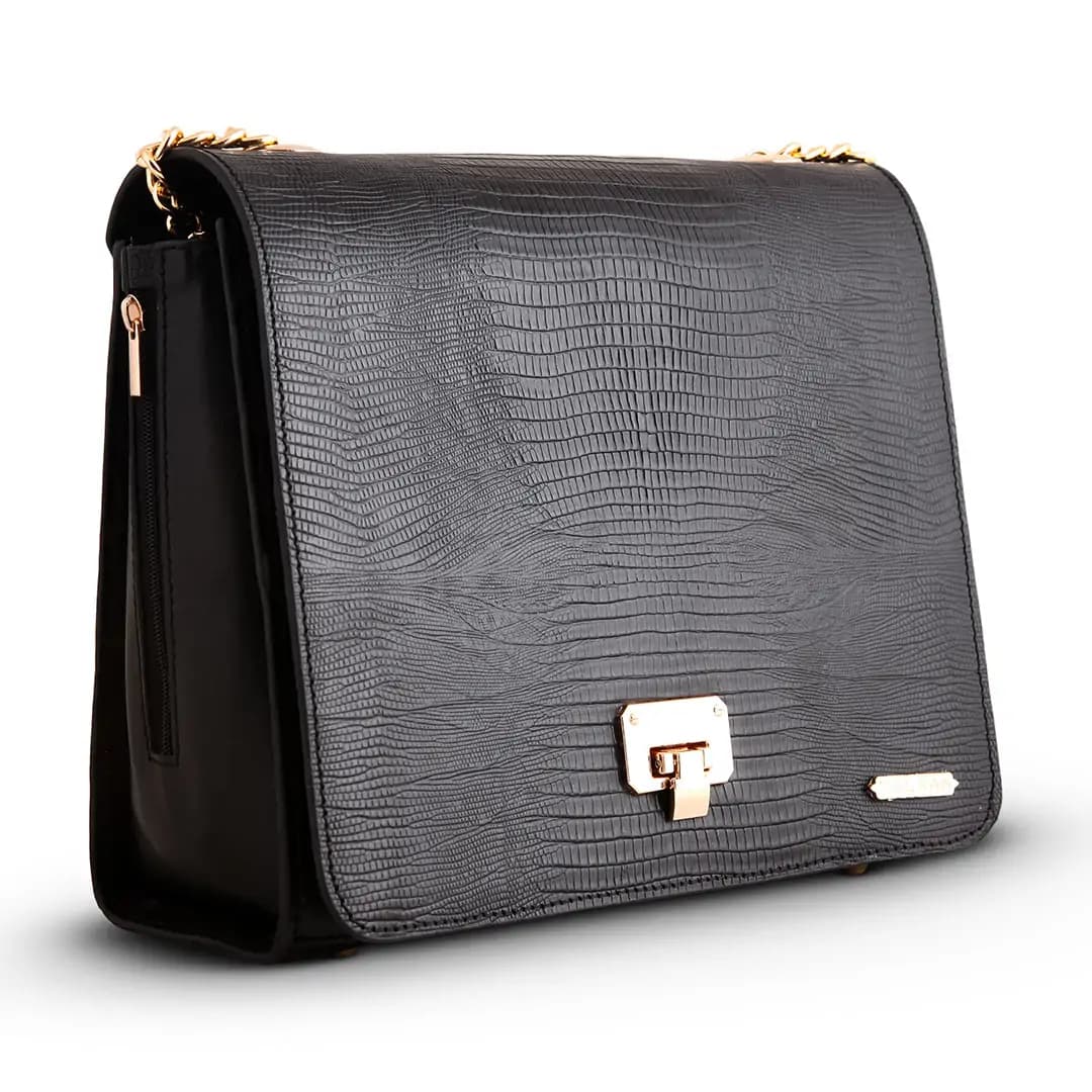 کیف دوشی زنانه چرم یلسان مدل الین کد 036-GL