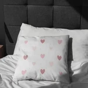 پارچه ملحفه مدل مخمل طرح قلبی 5011712