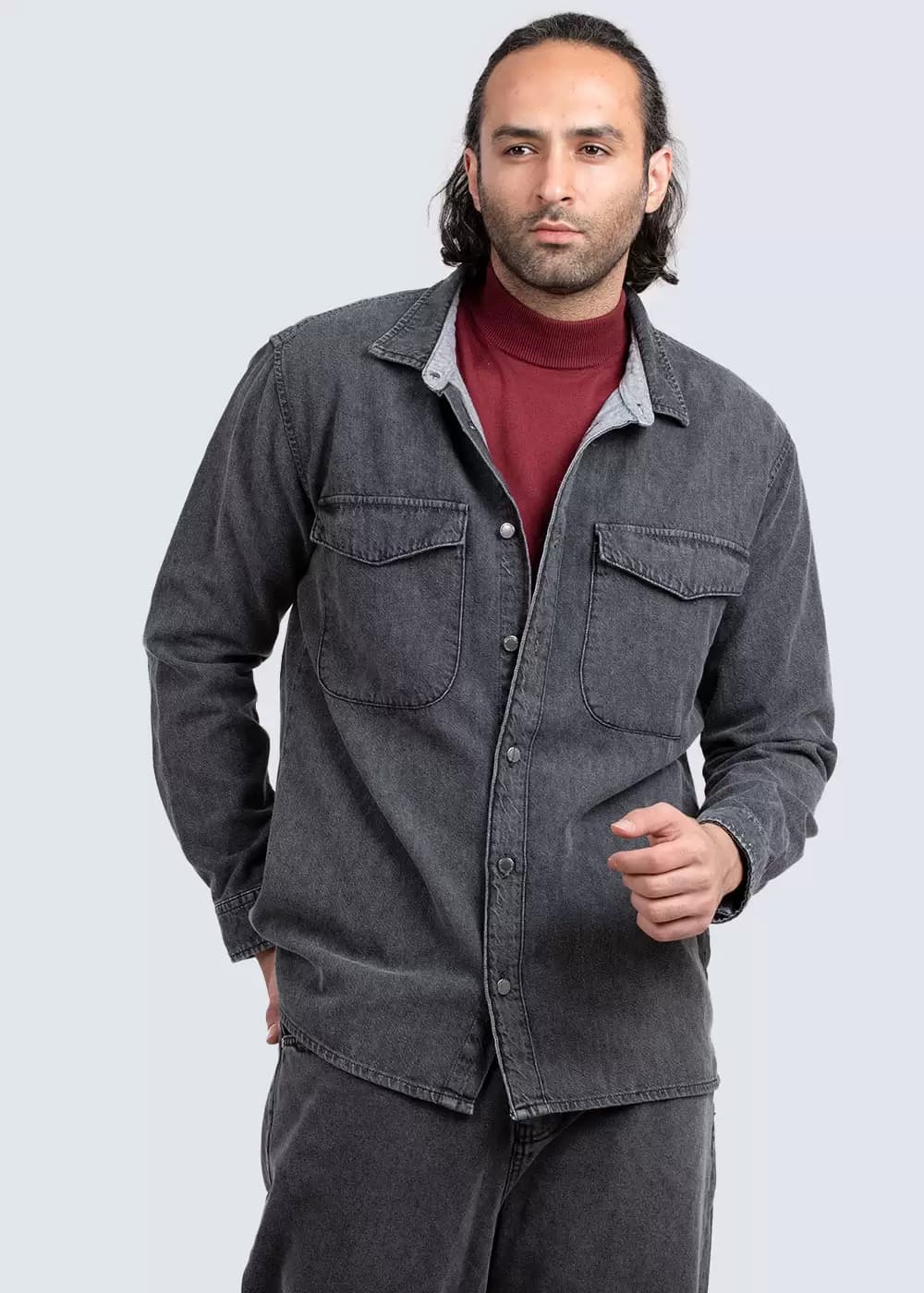 پیراهن مردانه جین مدل540