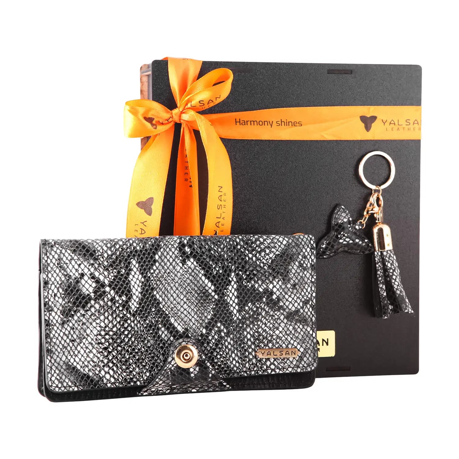 ست هدیه زنانه چرم یلسان مدل رادیس کد 165-PRM-RTL