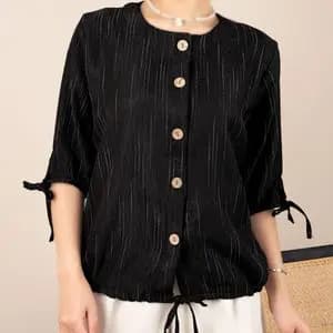 شومیز شانتون مشکی