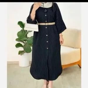 مانتو بلند دکمه دار فانوس