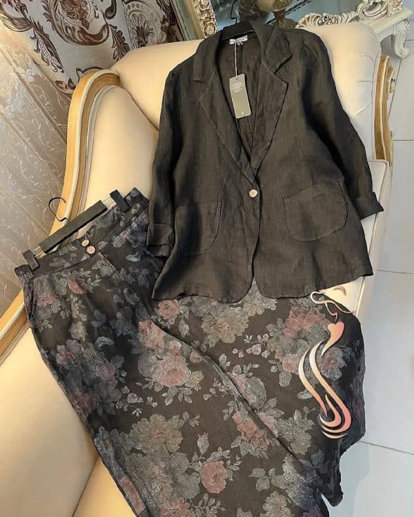 کت شلوار زنانه مدل ژینا