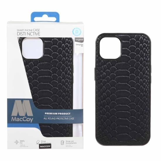 قاب گوشی موبایل چرمی مک کوی مدل پوست ماری