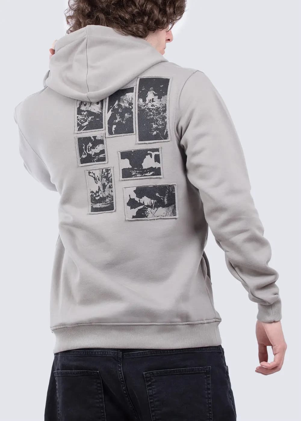 هودی چاپدار مردانه Tape