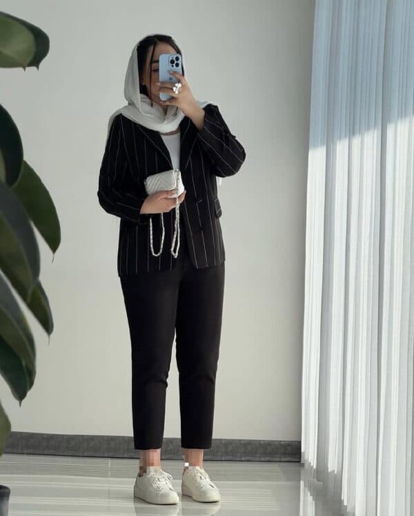 کت و شلوار زنانه مدل ماهی