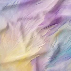 پارچه لباس پارچه الف مدل کرپ بوگاتی طرح آبرنگی کد 4011102