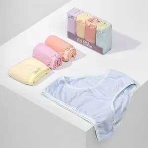 شورت اسلیپ زنانه کش کاغذی نخ پنبه لاکرا 4 عددی