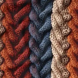 پارچه مخمل طرح بافتنی کد 5012983