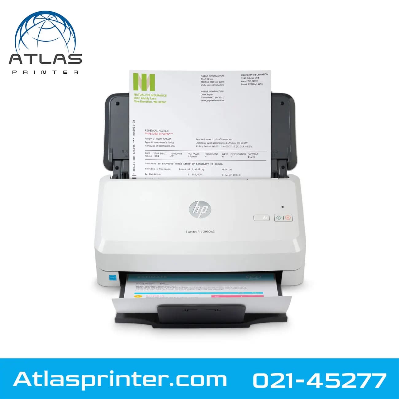 اسکنر اچ پی HP ScanJet Pro 2000 S2