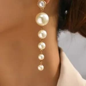 گوشواره مروارید کد 163