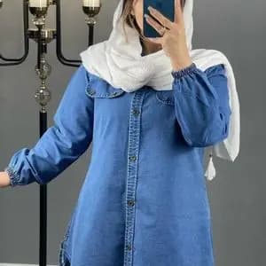 مانتو بغل زیپ